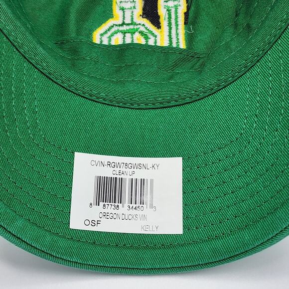 University of Oregon Ducks 47 Brand Green Hat Cap Embroiderd UO New with Tags - Picture 8 of 9
